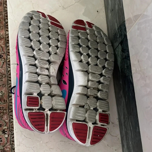 NIKE FLEX 2013 RUN PINK AND NAVY SIZE 8 - Picture 10 of 11